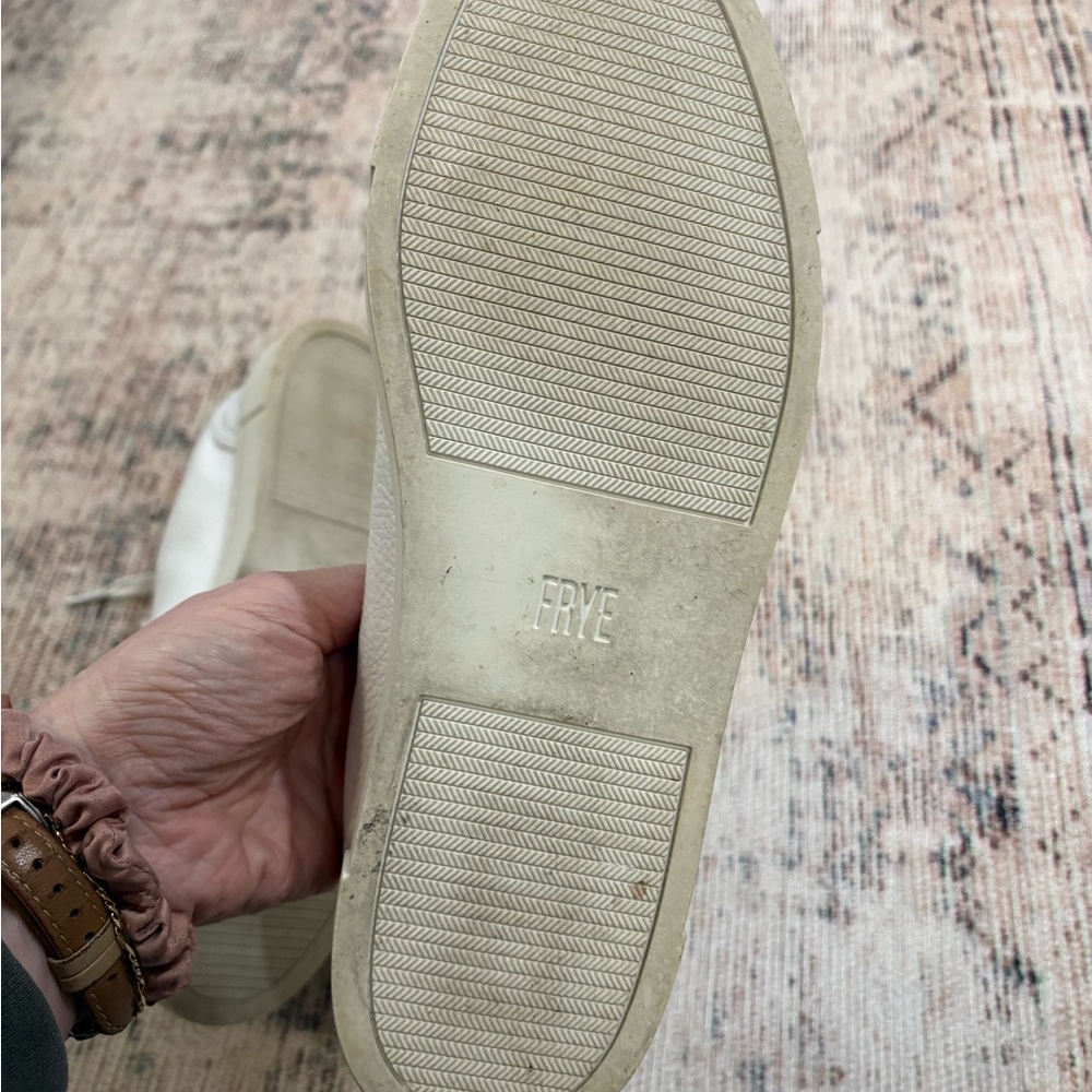 Frye IVY court low lace White Sneakers - Picture 6 of 6